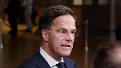 Der scheidende niederländische Regierungschef Mark Rutte kann Nato-Generalsekretär werden. (Foto: Omar Havana/AP)