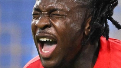 Johan Bakayoko von der PSV Eindhoven steht kurz vor einem Wechsel zu RB Leipzig. (Foto: Bernd Thissen/dpa)