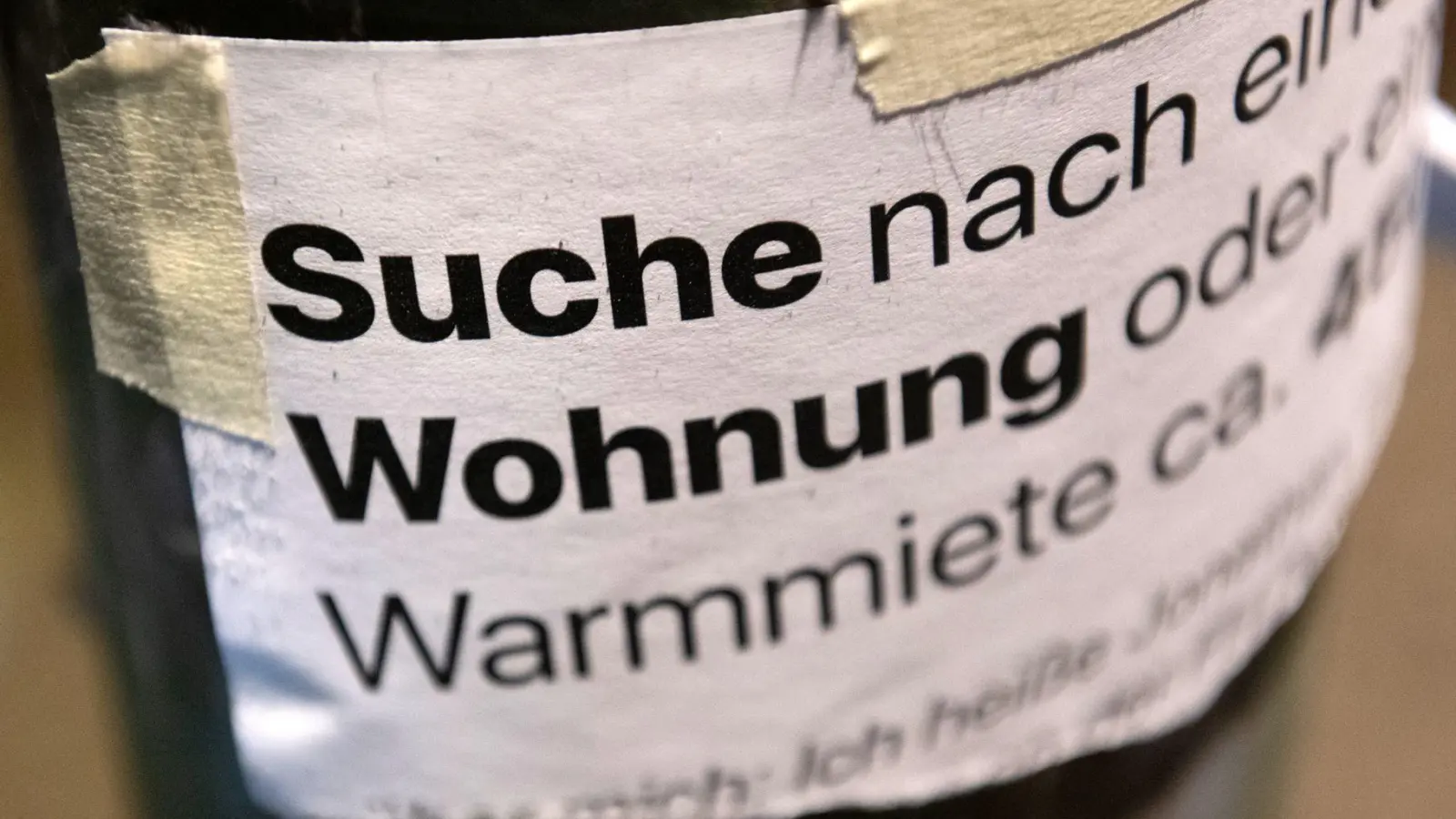 Studierende geben für Wohnen oft einen großen Teil ihres Einkommens aus. (Symbolbild) (Foto: Paul Zinken/dpa)