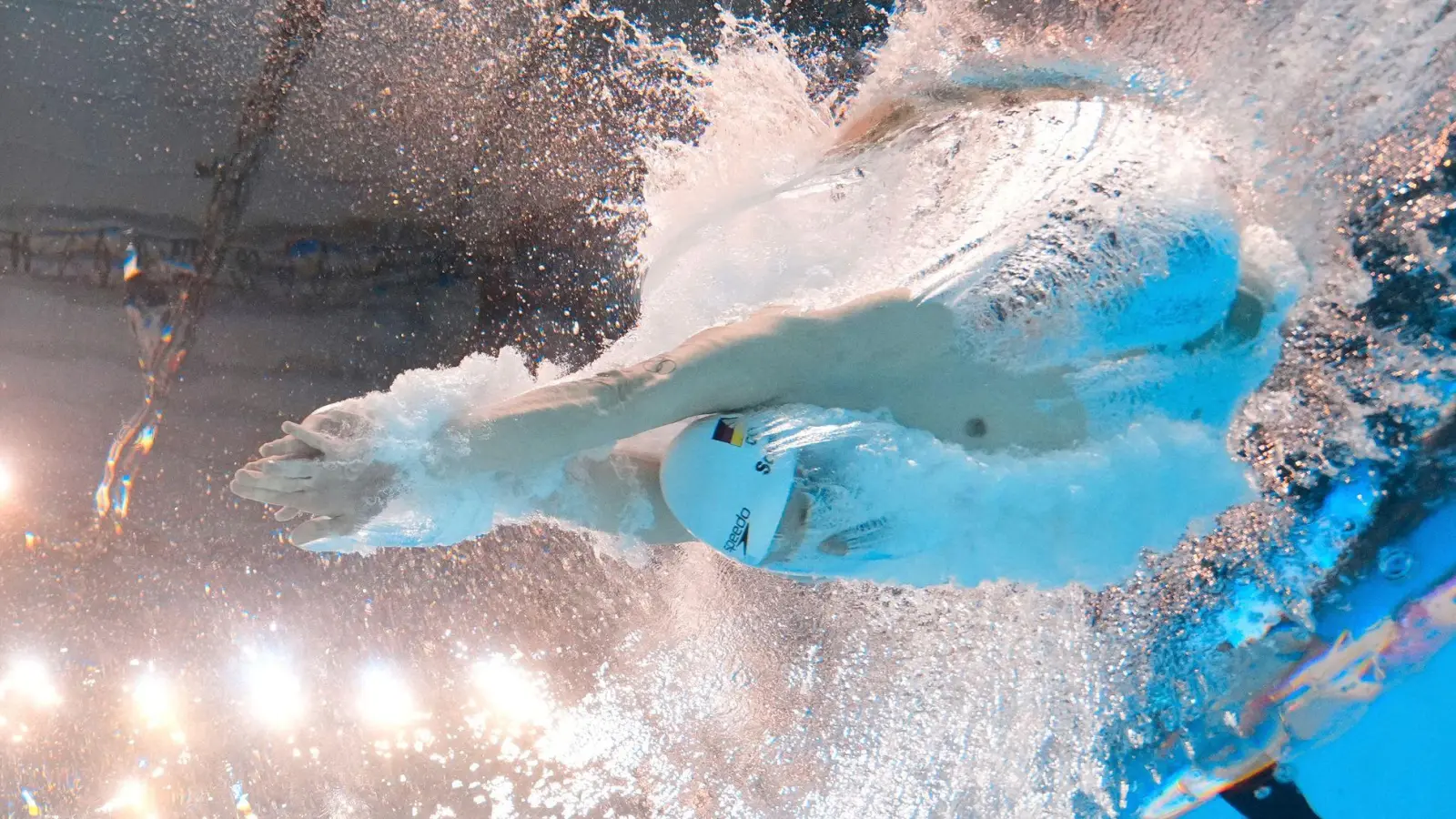 Schwimmen, Weltmeisterschaft, Männer, Freistil, 800m, Finale: Sven Schwarz aus Deutschland in Aktion. (Foto: Lee Jin-man/AP/dpa)