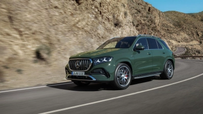 AMG erweitert die GLE-Reihe: Die sportliche Mercedes-Tochter bietet den GLE 53 ab Jahresende in zwei Varianten an. (Foto: Andre Tillmann/Mercedes-Benz AG/dpa-tmn)