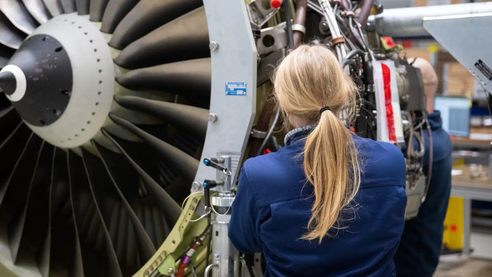 Drei von vier Frauen in Deutschland sind erwerbstätig. (Symbolbild)  (Foto: Sebastian Gollnow/dpa)