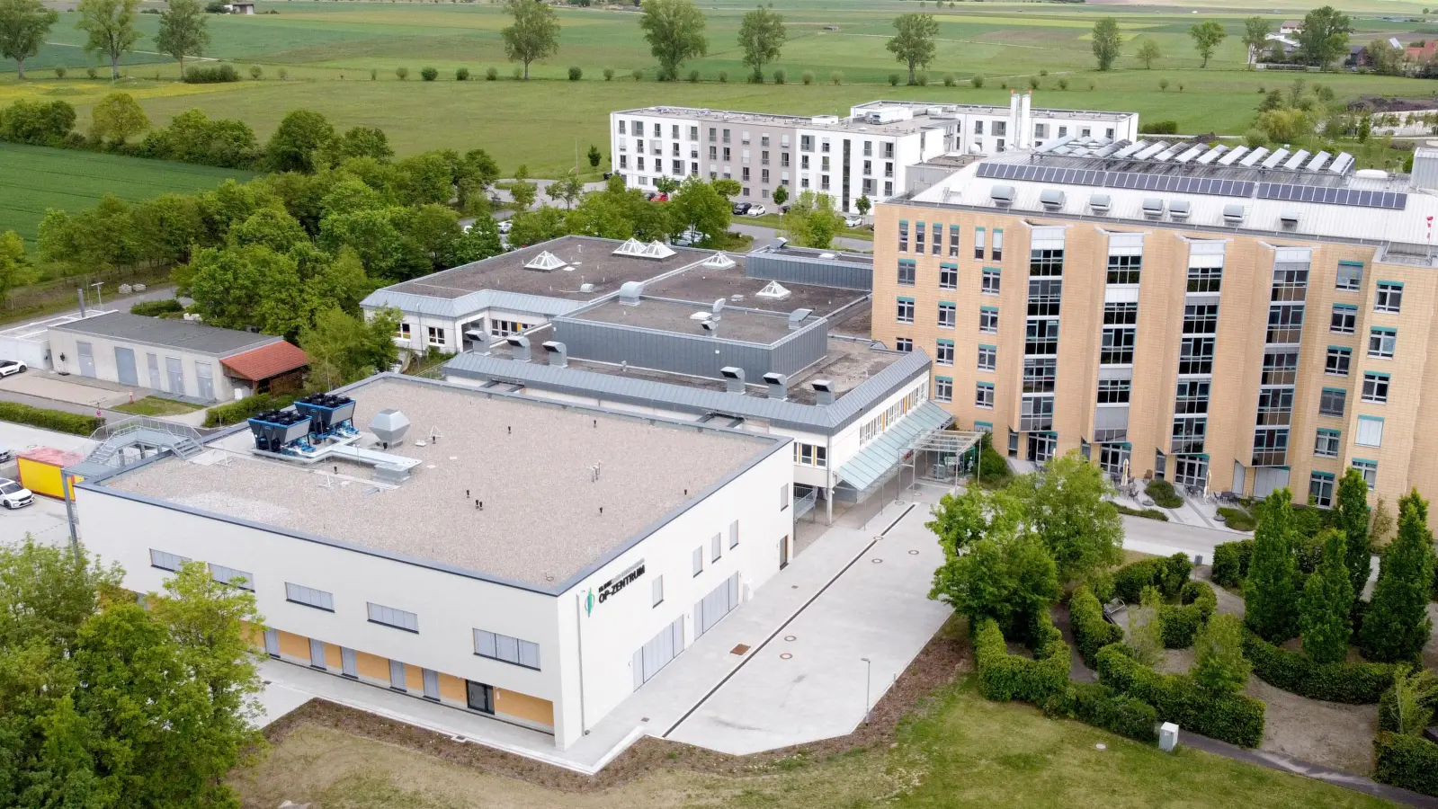 Das neue OP-Zentrum an der Klinik Bad Windsheim ist von einem Wasserschaden betroffen. (Foto: Benjamin Maier/Kliniken des Landkreises)