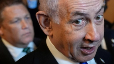 Israels Premier Netanjahu besteht auf einer Zerschlagung der Hamas.   (Foto: Manuel Balce Ceneta/AP/dpa)