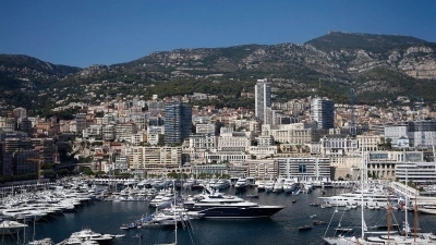 Der Yachthafen in Monaco. (Foto: Sebastien Nogier/EPA/dpa)