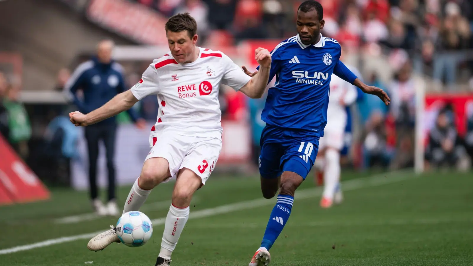 Der 1. FC Köln gewinnt das dritte Spiel am Stück.  (Foto: Marius Becker/dpa)