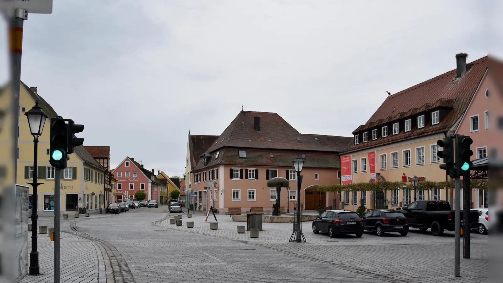 Bei einer Südwestumfahrung würden die Vordere Gasse und der Herrnhof um rund 20 Prozent vom Verkehr entlastet. (Foto: Werner Wenk)