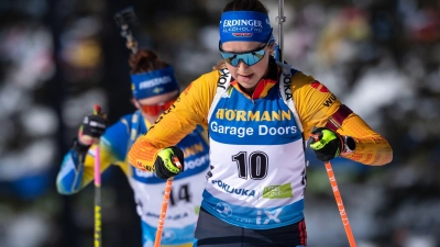Franziska Preuß aus Deutschland in Aktion. (Foto: Sven Hoppe/dpa/Archivbild)