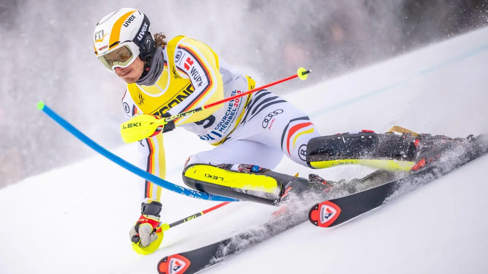 Linus Straßer aus Deutschland hat zum Abschluss der WM die erhoffte Medaille verpasst. (Foto: Michael Kappeler/dpa)