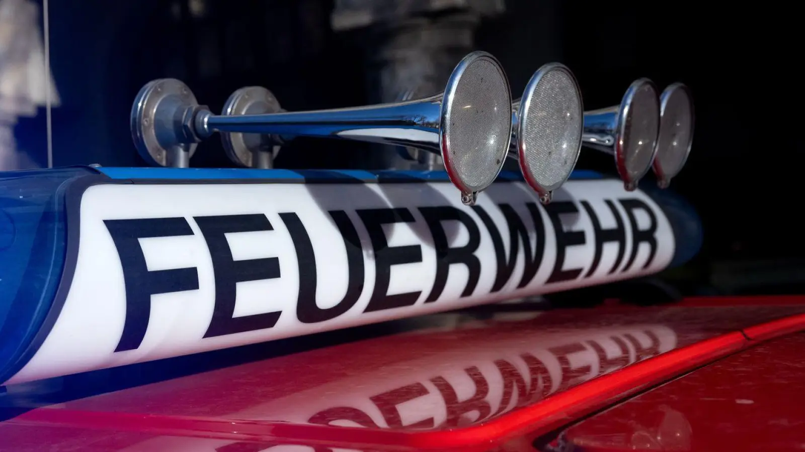 Die Werksfeuerwehr löschte am Dienstagabend den Brand. (Symbolbild) (Foto: Sven Hoppe/dpa)