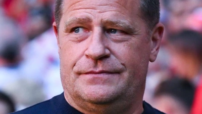 Max Eberl hat sich erneut zu Nick Woltemade geäußert. (Foto: Sven Hoppe/dpa)