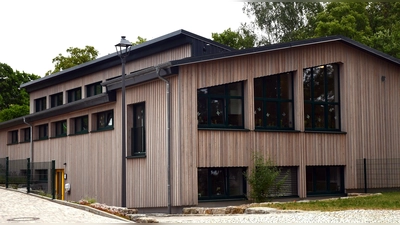 Am Samstag öffnet die neue Kita in Trautskirchen ihre Pforten.  (Foto: Gudrun Schwarz-Köhler)