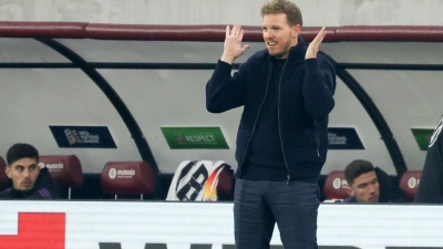 Bundestrainer Julian Nagelsmann reist zur Auslosung für die Nations League.  (Foto: Christian Charisius/dpa)