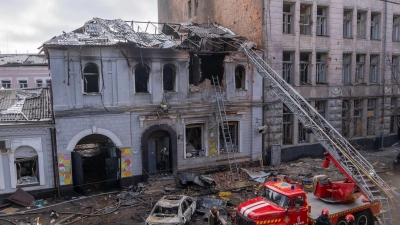 Ein Ende des Krieges in der Ukraine ist nicht in Sicht. (Foto: Andrii Marienko/AP/dpa)