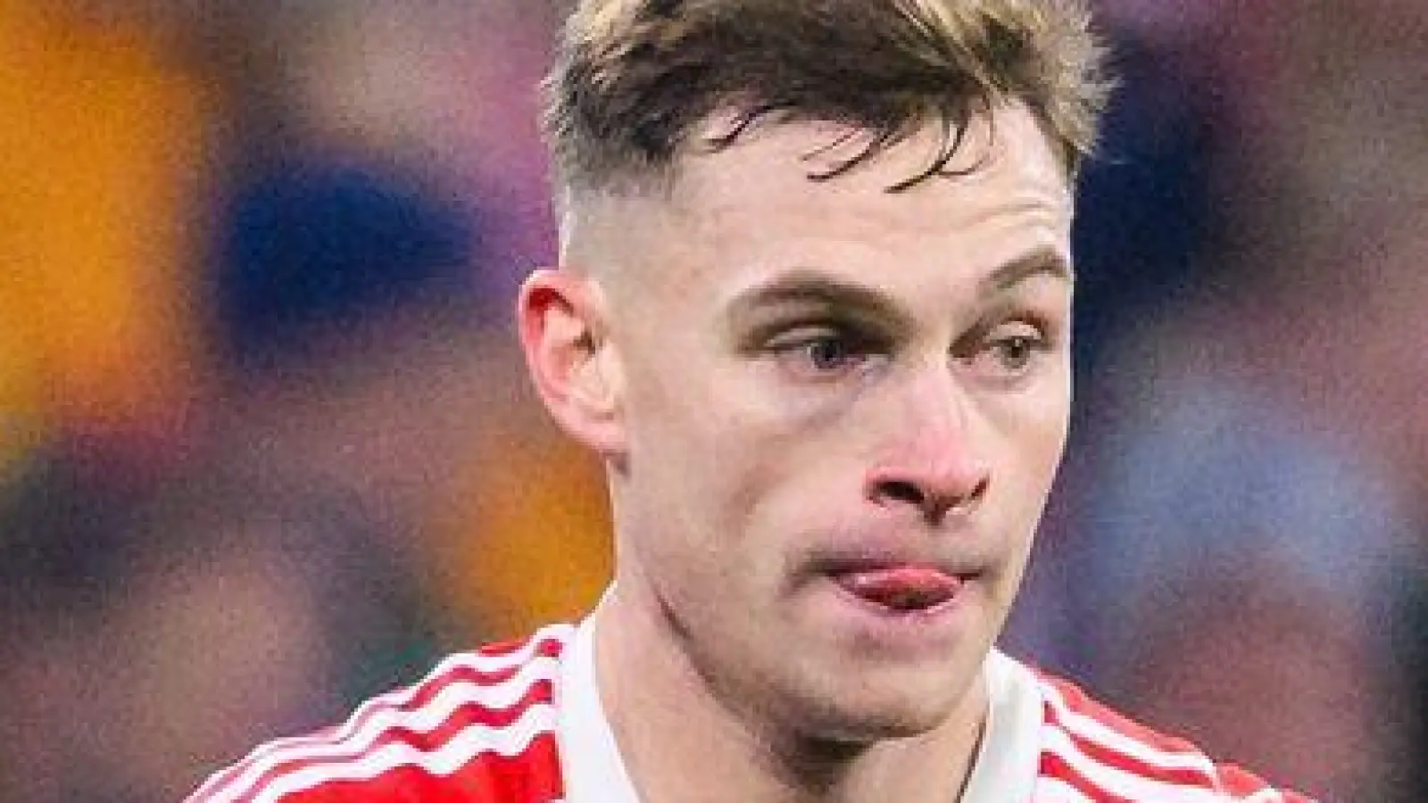 Joshua Kimmich fehlt dem FC Bayern zum Trainingsstart. (Archivbild) (Foto: Tom Weller/dpa)