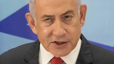 Israels Regierungschef Netanjahu warnt den Iran. (Archivbild) (Foto: Maya Alleruzzo/AP/dpa)