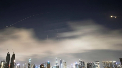 Israel wird erneut Ziel iranischer Raketen.  (Foto: Ohad Zwigenberg/AP/dpa)