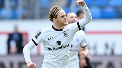 Der Einsatz von Thore Jacobsen gegen Verl ist nach einer Erkrankung fraglich. (Archivbild) (Foto: Uwe Anspach/dpa)