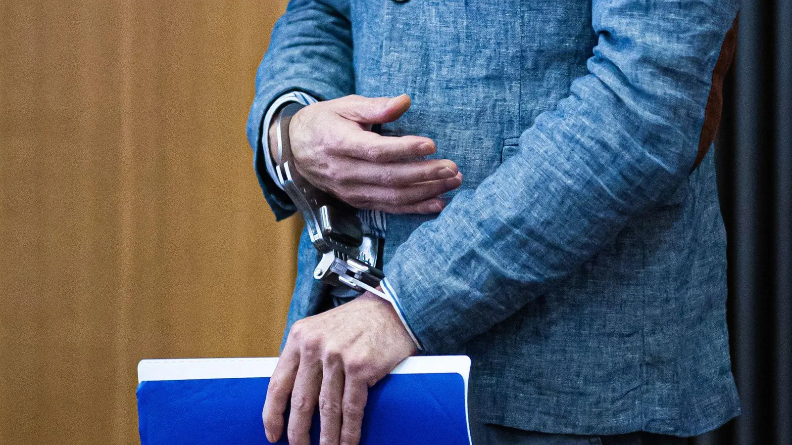 Der im Fall „Maddie“ Verdächtige sitzt im Gefängnis. Wegen einer skurrilen Zahlung ist aber unklar wie lange noch. (Archiv)  (Foto: Moritz Frankenberg/dpa Pool/dpa)