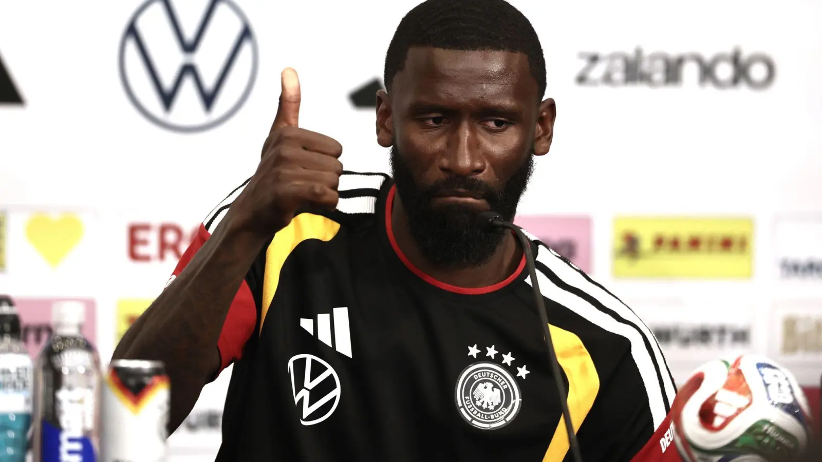 Real Madrid ist der Nummer-eins-Club für Antonio Rüdiger. (Foto: Christian Charisius/dpa)