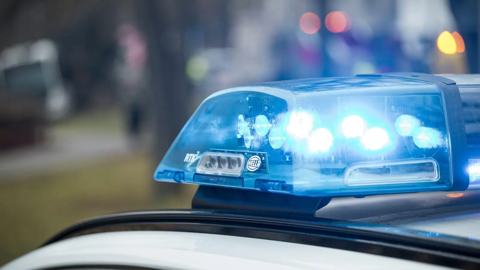Die Polizei nimmt wenige Minuten nach der Tat einen Siebzehnjährigen im unterfränkischen Weinort Elsenfeld fest. (Symbolbild) (Foto: Daniel Vogl/dpa)