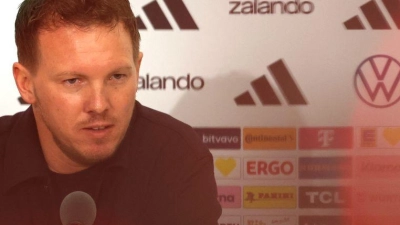 Kein gemeinsamer Sommer? Nagelsmann und Gnabry. (Foto: Christian Charisius/dpa)