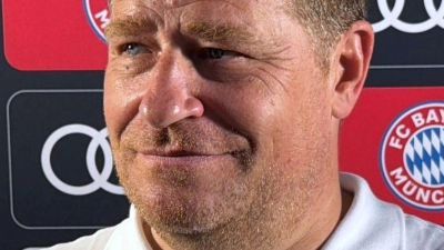 Max Eberl war am Sonntag kein „Glücksbringer“ für Borussia Mönchengladbach. (Archivbild) (Foto: Christian Kunz/dpa)