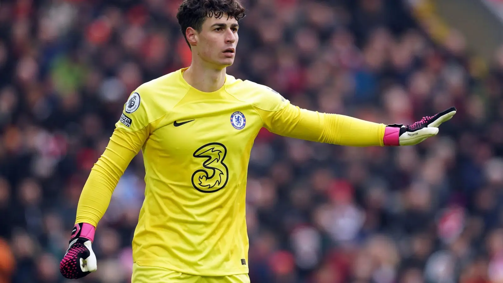 Kepa Arrizabalaga steht künftig bei Real Madrid zwischen den Pfosten. (Foto: Martin Rickett/Press Association/dpa)