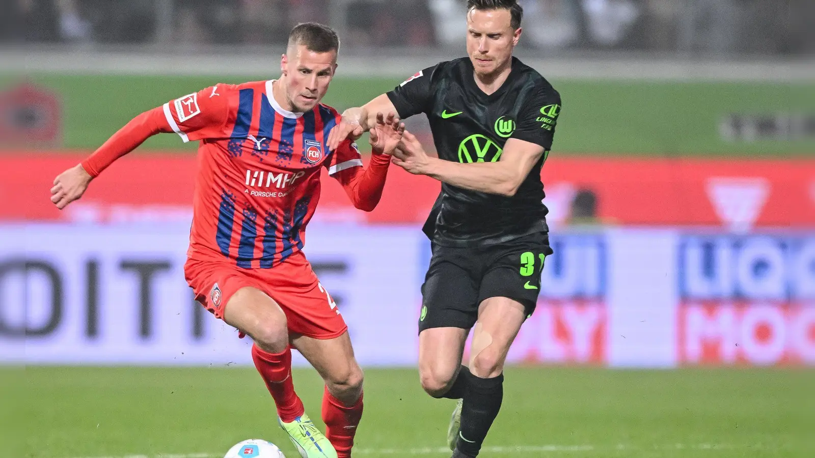 International top, in der Liga wieder ohne Sieg: Der 1. FC Heidenheim  (Foto: Harry Langer/dpa)