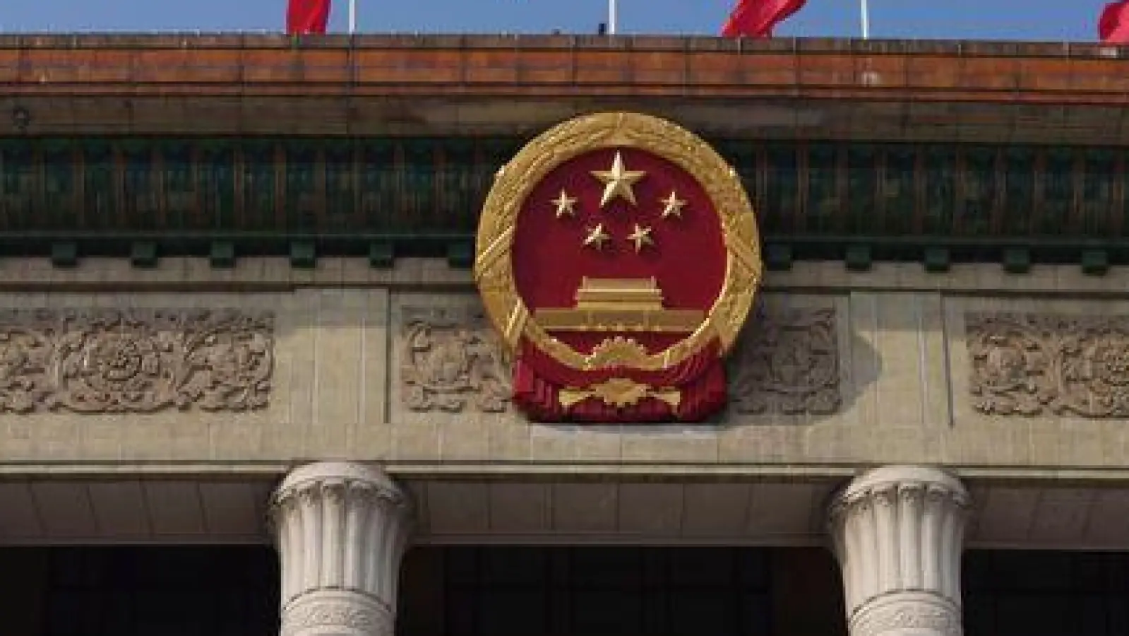 Beim Nationalen Volkskongress wird der Fünfjahresplan vorgestellt. (Symbolbild)  (Foto: Vincent Thian/AP/dpa)