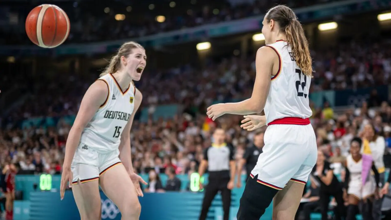 Luisa Geiselsöder zeigte bei Olympia gegen die USA erneut eine starke Leistung.  (Foto: DBB)