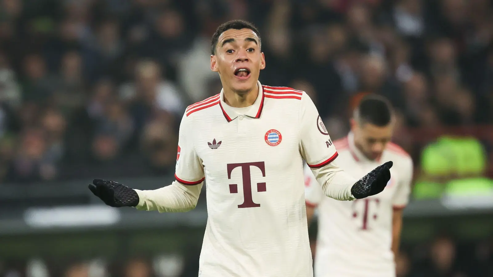 Was nun? Die Bayern wollen Jamal Musiala behalten. (Foto: Christian Charisius/dpa)