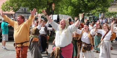 Identitätspflege made in Rothenburg: Die Pfingstfestspiele 2026 laufen. (Foto: Jürgen Binder)