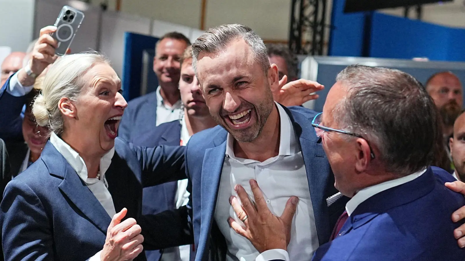 Die AfD hat die Landtagswahl in Sachsen-Anhalt gewonnen. (Foto: Michael Kappeler/dpa)