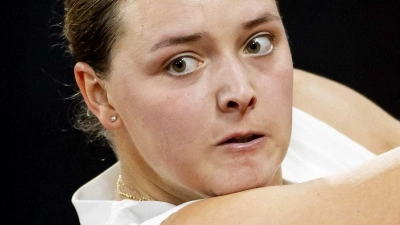 Jule Niemeier kassiert die nächste Niederlage. (Foto: Koen Van Weel/ANP/dpa)