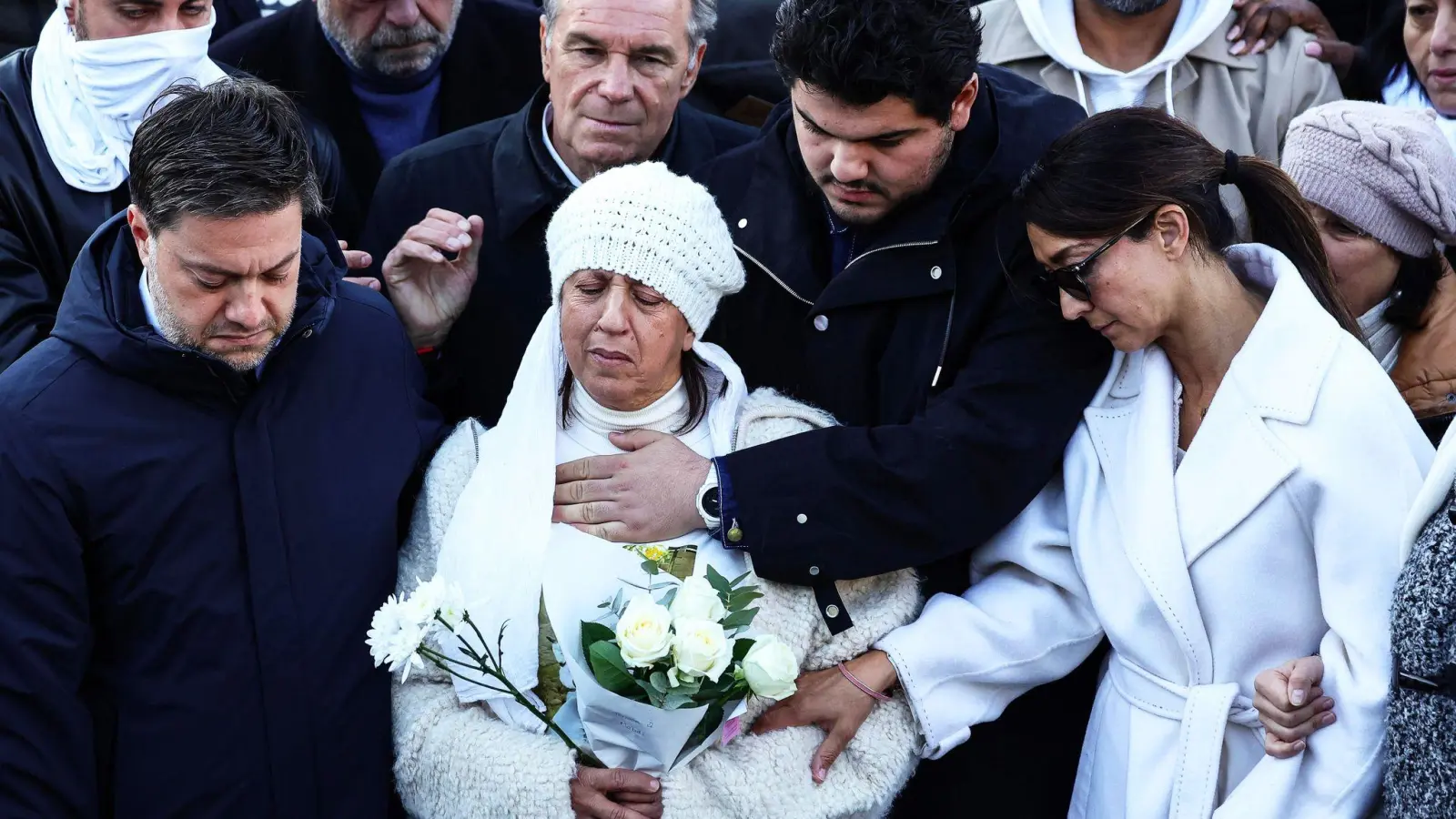 „Er war nur schuldig, mein Bruder zu sein.“ (Foto: Clement Mahoudeau/AFP/dpa)