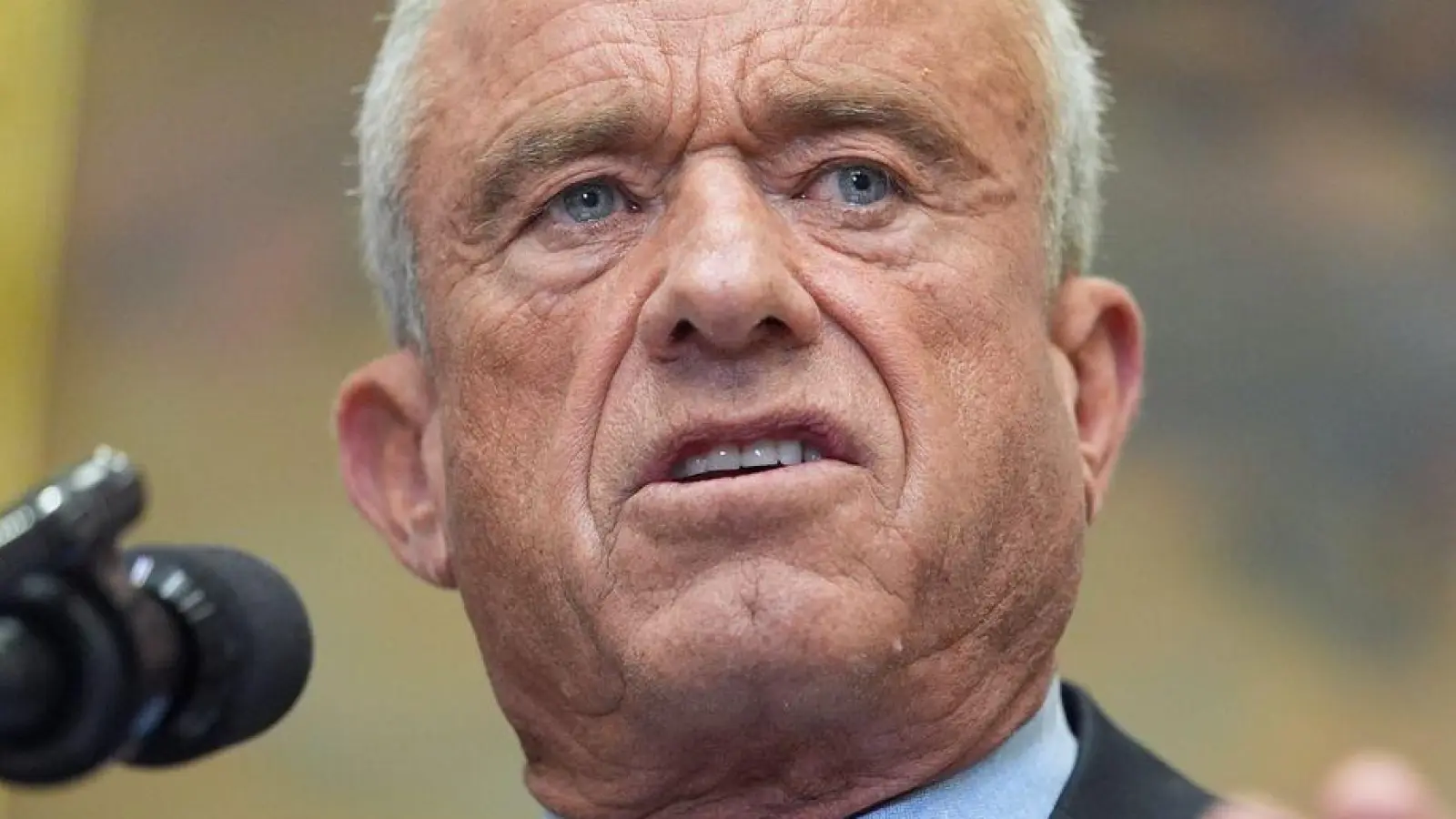 US-Gesundheitsminister Robert F. Kennedy Jr. kritisiert Deutschland. (Archivbild) (Foto: Evan Vucci/AP/dpa)