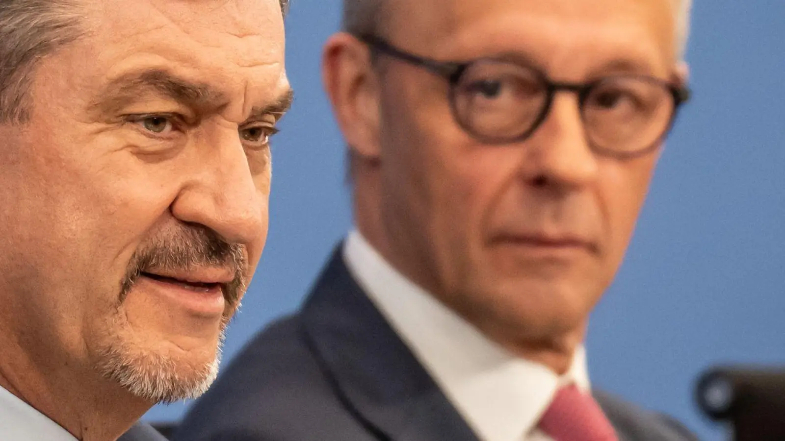 Söder: „Ich glaube, jeder Kanzler hat es nicht leicht, weil das Amt so ist.“ (Archivbild) (Foto: Michael Kappeler/dpa)