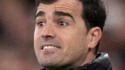 Carles Martinez Novell wird der Nachfolger von Kasper Hjulmand in Leverkusen. (Archivbild) (Foto: Armando Franca/AP/dpa)