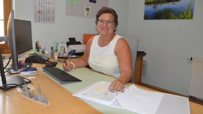 Nicole Ströhlein hat in ihren ersten 100 Amtstagen schon eine große Bandbreite der Aufgaben eines Gemeindeoberhaupts kennengelernt. (Foto: Peter Tippl)