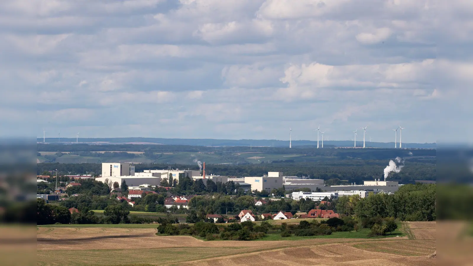 Der Baustoffhersteller Knauf will ein großes Bergwerk für den Gips-Abbau errichten. (Foto: Daniel Karmann/dpa)