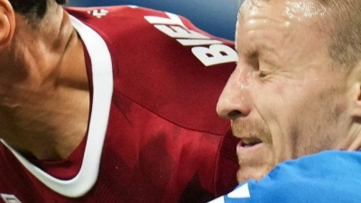 Lieferten sich ein rasantes Duell: Darmstadt 98 und Arminia Bielefeld. (Foto: Thomas Frey/dpa)