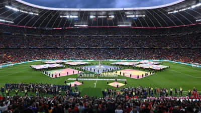 Blick in die Arena vor dem Finale. (Foto: Sven Hoppe/dpa)