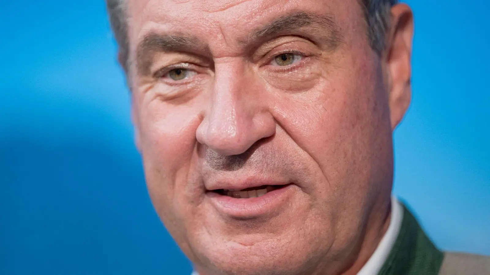 CSU-Chef Markus Söder ist für eine härtere Gangart gegenüber der AfD, aber gegen ein Verbot.  (Foto: Peter Kneffel/dpa)