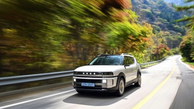 Forscher Antritt: Auch mit den rund 179 km/h Spitze lässt sich beim Hyundai Nexo gut leben. (Foto: Hyundai/dpa-tmn)