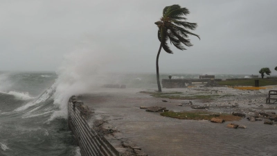 Nach dem Durchzug von „Melissa“ über Jamaika werden schwere Schäden befürchtet.  (Foto: Matias Delacroix/AP/dpa)