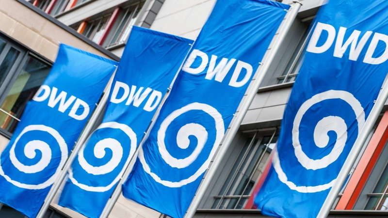 Der DWD in Offenbach misst Temperaturen. (Archivbild) (Foto: Andreas Arnold/dpa)