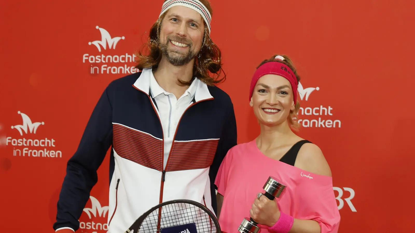 Auch sportlich dabei: die bayerische Gesundheitsministerin Judith Gerlach und Ehemann Tobias Nitsch. (Foto: Reinhard Zichy)