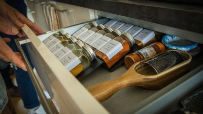 Liegen die Gewürzdosen nicht im richtigen Abstand, machen sich Unruhe und Anspannung breit: Ordnungszwänge können Leidensdruck auslösen, gelten aber als gut therapierbar.  (Foto: Christin Klose/dpa-tmn)