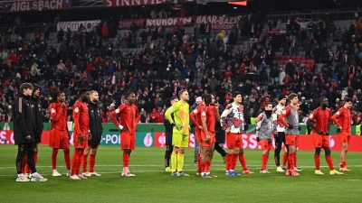 Der FC Bayern München scheidet im Pokal wieder früh aus. (Foto: Tom Weller/dpa)